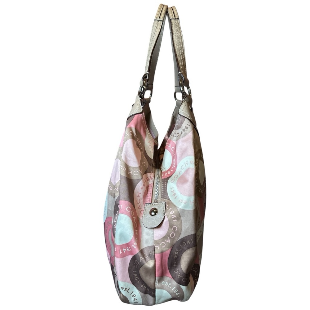 ❌SOLD❌Coach Snaphead Sateen Hobo Bag EUC - Picture 4 of 15